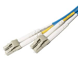 FCD - 2M OM4 LC LC Fiber Optic Cable | Blue 100Gb LSZH Duplex 50/125 LC to LC Multimode Jumper 2 Meter (6.56ft) | Backwards Compatible to OM3/OM2 | 10/40/100g mmf dx 100gbase sfp+ lc-lc