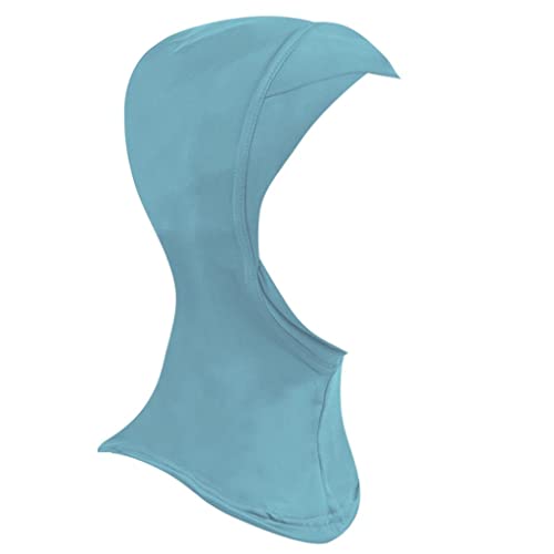 KIOCK Womens Mens Knitted Hat Islamic Muslim Cotton Headscarf Inner Hijab Cap Underscarf Hijab Scarf Lightweight Turbans Hat G One Size