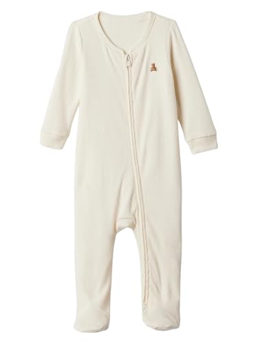 Image of GAP Unisex Baby Two Way Zip Footed One-piece Outfit