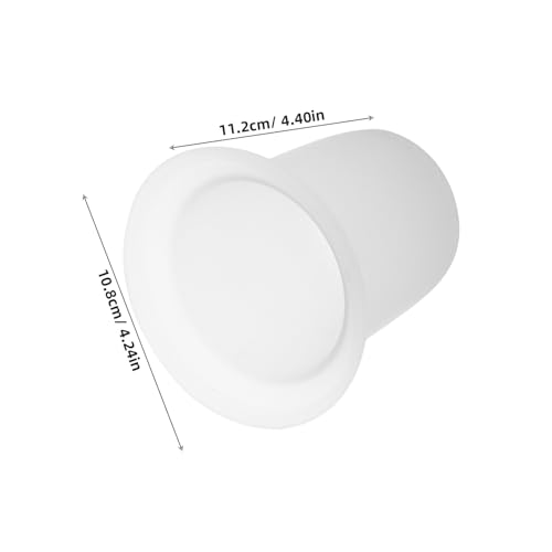 Support brosse WC verre dépoli IMIKEYA compact lot de 2 - 3