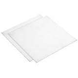 uxcell 2Pcs GR1 Titanium Plate Sheet, 100x100x1.5mm Titanium Alloy Metal Sheet for Industrial Machinery Metalworking (4