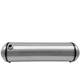 JSD 13 Gallon 10x40 Aluminum Fuel/Gas Tank W/Internal Baffle 3/8' NPT Outlet,End Fill For Boats