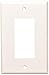 Leviton PJ26-W 1-Gang Decora/GFCI Decora Wallplate, Midway Size, White, 20-Pack