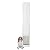 PetSafe Sliding Glass Pet Door - No-Cut DIY Install Doggy Door for Renters - Aluminum Frame - Adjustable Height 75 7/8" to 81" - Ideal for Large Dogs Up to 100 lb - White