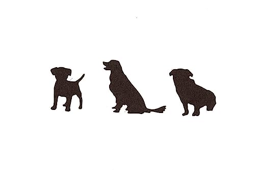 Punch shop cutting die three dogs, cutting die animals, cutting dies, stencils, scrapbooking, card making, DIY - Image 2