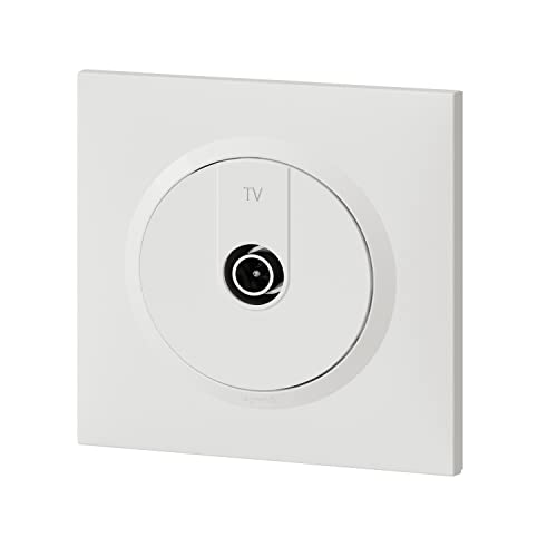 Legrand LEG95017 BLC CPT Dooxie Single TV Socket Complete White - Image 2