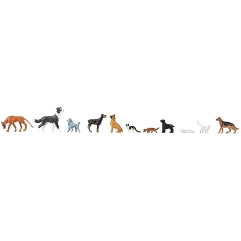 Faller Dogs and Cats Model Train Figures Cover