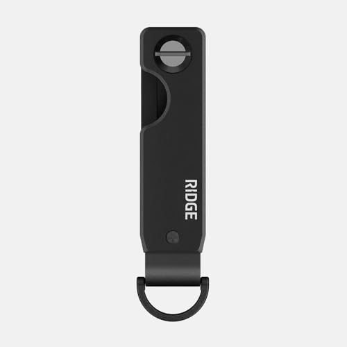 Image of The Ridge Key Organizer - Compact Metallic Key Holder, Minimalist Innovative Keyholder, Smart Keychain Secures 2-6 Keys