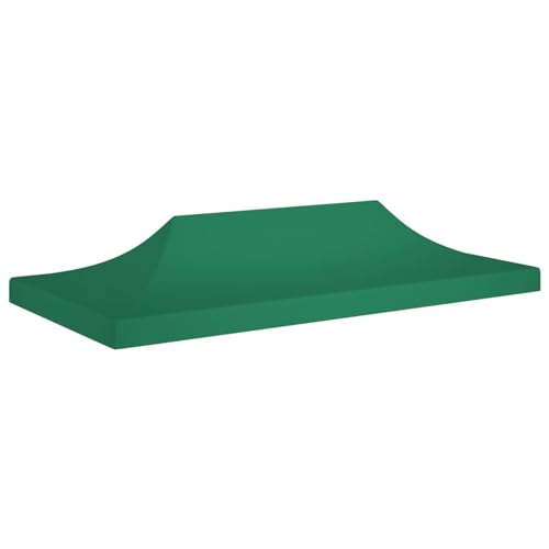 Toit de tente de fête 6x3 m vert contre la pluie pour camping et plage