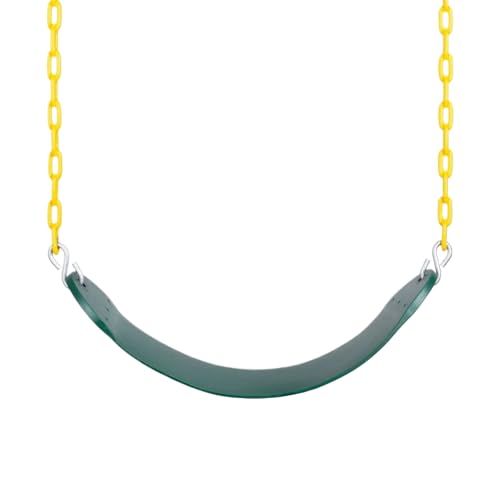 Swing Kids Swings Seter | Spielplatz | aufladbar | Outdoor schweres Spielzeug | Rutschfestes grünes interaktives Spielzeug für Kinder Spielplatz