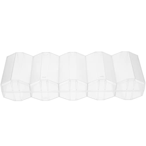 ibasenice Poker Chip Display Box Sturdy Chip Storage Case for Outdoor Poker Games