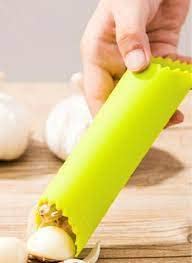 Garlic Peeler Skin Remover Roll Keeper - Silicone Garlic Peeler Kitchen Tool (Multicolor) #TOP4