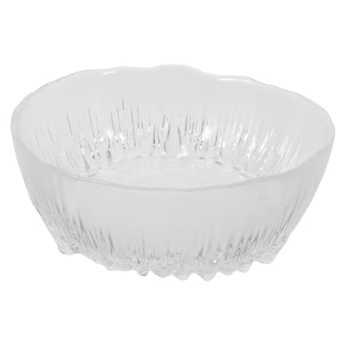 Bol à ongles ergonomique en verre résistant pour un bain de mains confortable et un soin cuticules