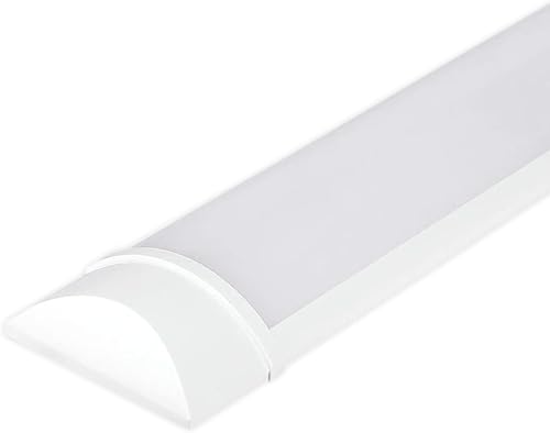 V-TAC Plafoniera LED 120 CM Lineare da Soffitto - 40W - con Chip Samsung - Lampada Rettangolare 4300 Lumen IP20 per Parete, Garage, Negozio - Tubo LED - Luce 4000k Bianca Naturale