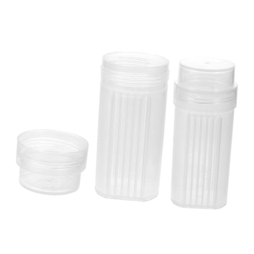 Cabilock Microscope Slides Staining Jar Set 2pcs 5 Slide Holder for Lab Research