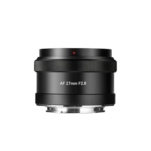 Lente Principal de Gran Apertura 27mm F2.8 APS-C AF STM Compatible con Sony E ZVE10 A6000 FX30 Compatible con cámaras Fuji X Mount(XF)