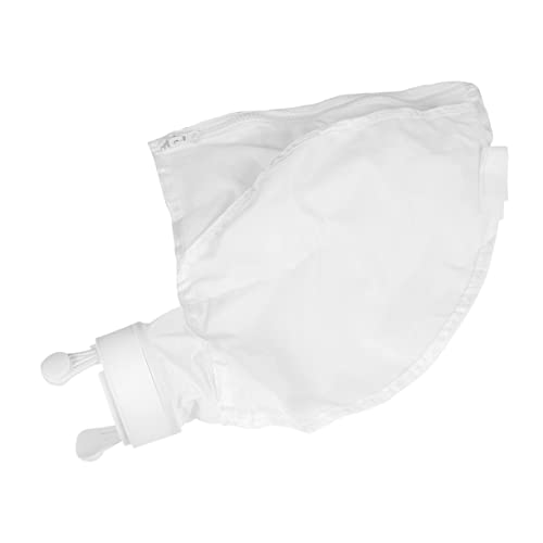 BESPORTBLE Bolsa de Filtro Neto Piscina de Malla Fina Titulares Limpiador de Piezas Papelera Bolsas Zip Bolsa Multiusos para limpiafondos Bolsa de Repuesto con Cremallera para 480