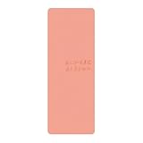 Yogamatte mit PU- und Gummibasis, tragbare Fitness-Workout-Matte, 5 mm dicke Kissenunterstützung for Fitness- und Fitnessstudio-Workouts(Pale Red)
