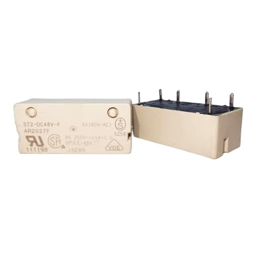 Relais ST2-DC48V-F 8A 6PIN pour circuits imprimés industriels et automotismes