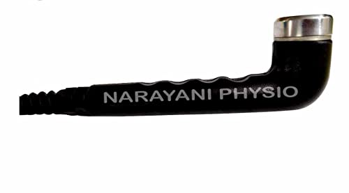 Corded Electric Ultrasonic Probe Ultrasound Handheld Massager |2pin, Black