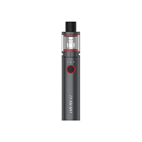 Smok Vape Pen V2 Kit | Original Smok 60w Vape Kit con capacidad de 3ml Construido en 1600mah Batería Meshed 0.15ohm V2 Coils Cigarrillo electrónico Cover