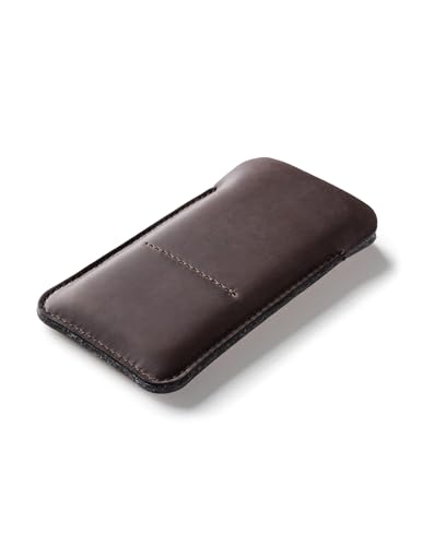 Crazy Horse Craft, Custodia in Pelle per iPhone 17 Pro Max, Stone Grey, Calzino Porta Cellulare, con Tasca Portacarte, Mobile Phone Case, Sleeve, Cover, Cardholder, Bag, Ingrandito