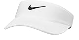 Nike Dri Fit Women's AeroBill Adjustable Golf Visor White