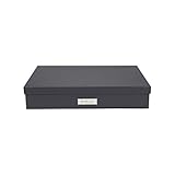 Bigso Sverker Document Box, Dark Gray
