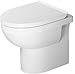 Produktbild Duravit Stand-WC DuraStyle Basic, 560m Weiß, Rimless, TS, Abg.waagrecht, VAR.Zul, WG, 21840900001