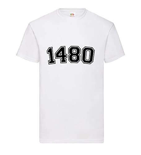 T-shirt pour homme blanc pour un look casual quotidien confortable en XXXL