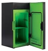 Miniatura 5 de Gamer Mini refrigerador con capacidad para hasta 8 latas de soda, color negro