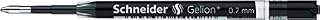Schneider Gelion 39, Large-Capacity Refill ISO Size G2 Pen Gel Ink Rollerball Pen  Black