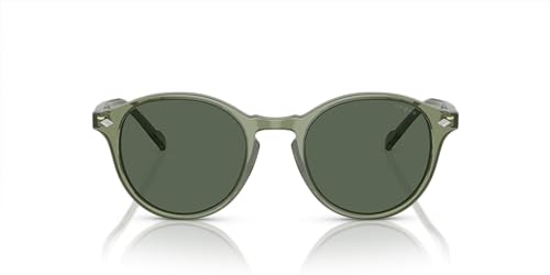 Vogue Eyewear Man Sunglasses Dark Havana Frame, Dark Brown Lenses, 48MM3