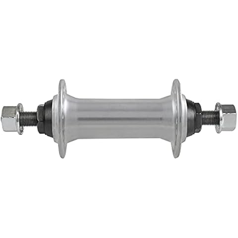 Resul Vorderradnabe Aluminium Vollachse Ø 3/8" Achse 36 Loch Cover