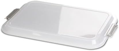 Miniatura 2 de 4Pcs Procedimiento Dental Autoclaveble Establecer Bandejas Planas Cerrables Tamaño de la Cubierta B & F para Procedimiento Dental Bandeja (F)