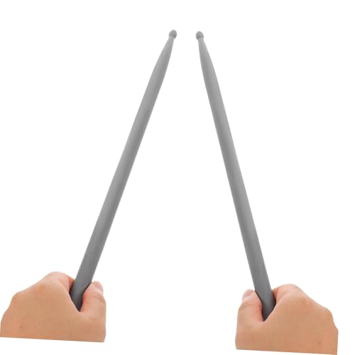 Baquetas de fibra de carbono para percusión ligeras grises miniatura 3