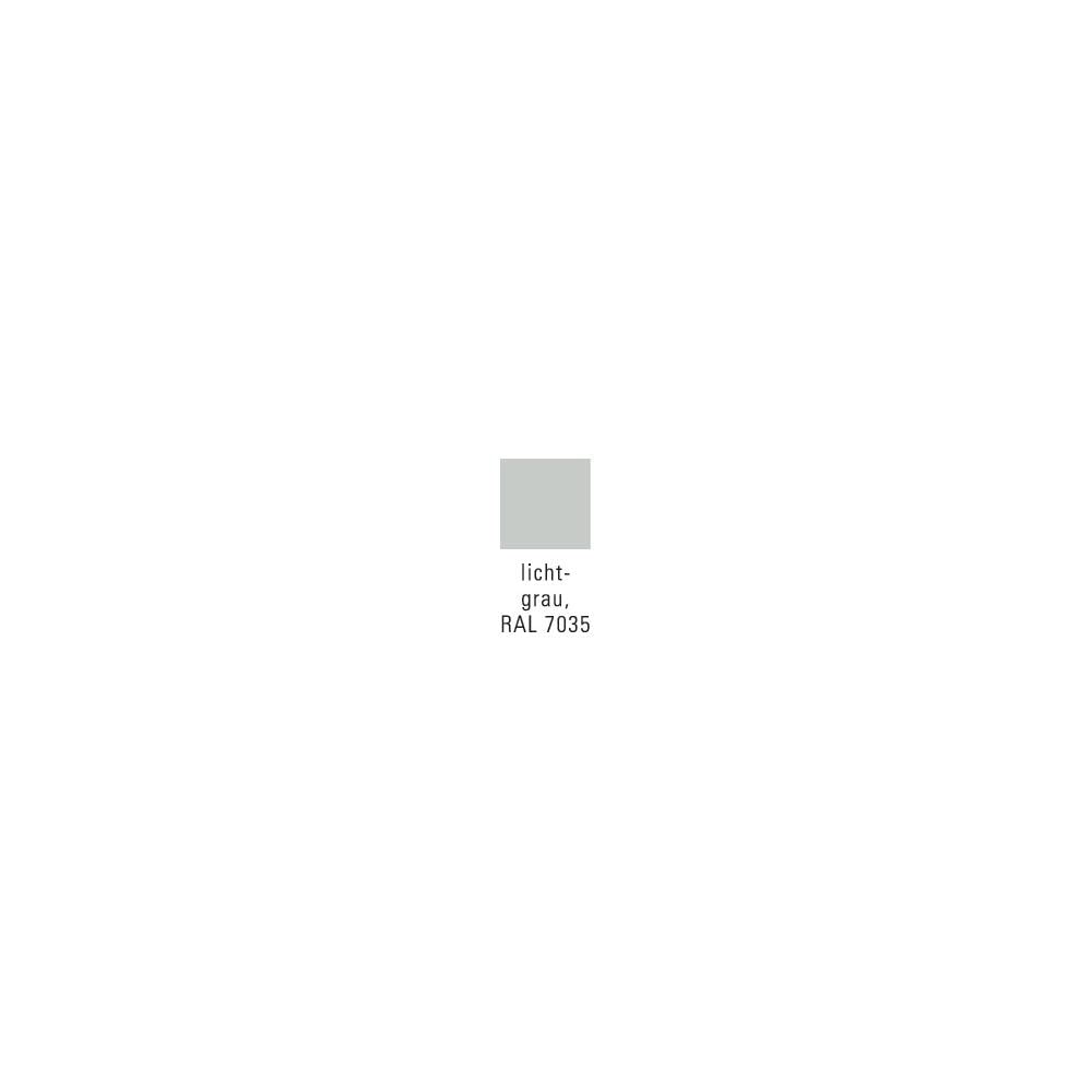 Banco da lavoro in legno di faggio, larghezza 1200 x profondità 540 x altezza 880 mm, Multiplex grigio chiaro/blu segnaletico, 4 cassetti