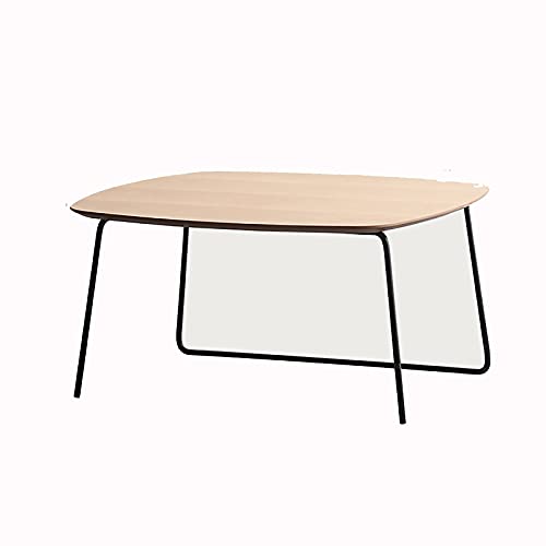 Moderner seitlicher Endtabelle (MDF. + Eisenbein) Runder Couchtisch-Sofa-Lampe Nachttisch, for Wohnzimmer Büromöbel (Color : B) Cover