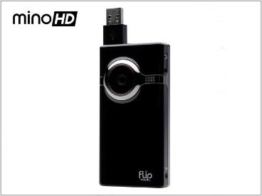 Flip Mino HD Camcorder with 4GB Internal Memory and Widescreen