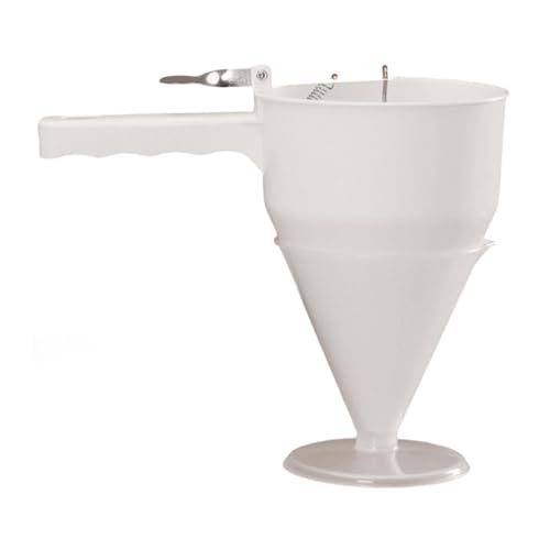 Ocastuted Dispensador para Tortitas | 1200 ml Utensilio de Cocina con Base | para Magdalenas y Cupcakes,para Cocina, Desayunos, Postres, Galletas, Magdalenas y Horneado en Casa