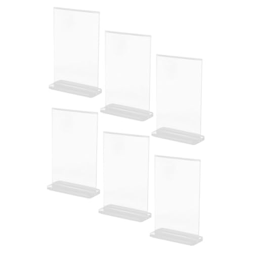 Porte-panneaux inclinés pour signalisation claire | Solution anti-chute pour menus de bureau