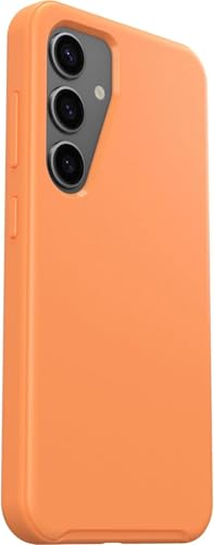 Coque Samsung S24 antichoc mince bords surélevés orange - 5