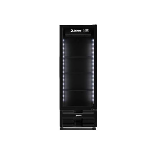 Cervejeira Imbera 485 Litros Porta de Vidro Full Black CCV315-220V