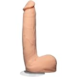 Signature Cocks Pierce Paris 9 inches Ultraskyn Cock Replica Dildo with Removable Vac-U-Lock Suction Cup - Beige