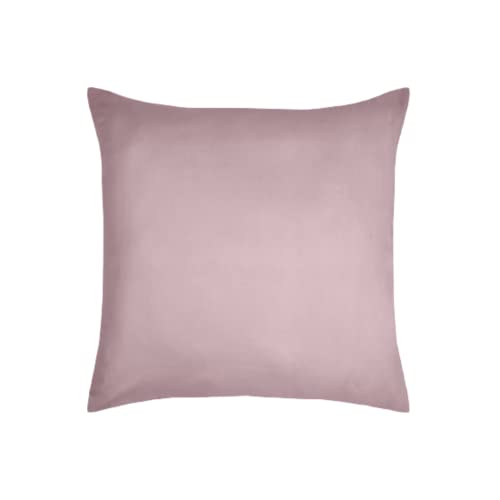 STOF - Taie d'oreiller -Taille 63x63 cm - 100% Coton certifié Oeko-Tex - Excellente qualité - Couleur Vieux Rose -Modèle Eden - Linge de Lit pour Maison -...