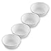 Re-Play Recycled Products Small Bowls, Set of 4 (5" Bowl, White)