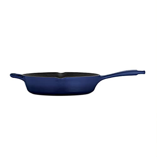 Image of Tramontina Bestow Enameled Cast Iron 10-Inch Skillet, Blue