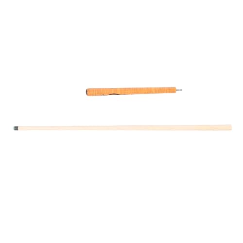 Taco corto de billar en arce con punta de 14 mm, 2 piezas miniatura 6