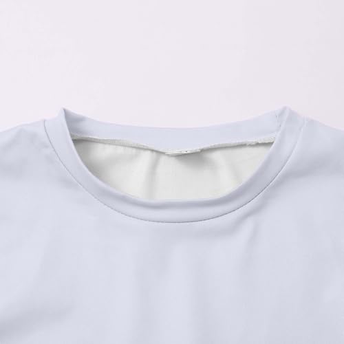 Girls Short Sleeve T Shirts 2025 Kids Summer Trendy Athletic Oversized Tee Tops Teen Casual Crewneck Active Sports Activewear4