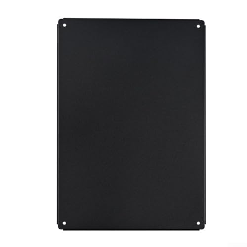 Bulevisiter Tablero de mesa de acero inoxidable para mesa de camping IGT, mesa portátil de camping al aire libre, compatible con mesa de exterior IGT, 25 x 36 cm, negro (A)